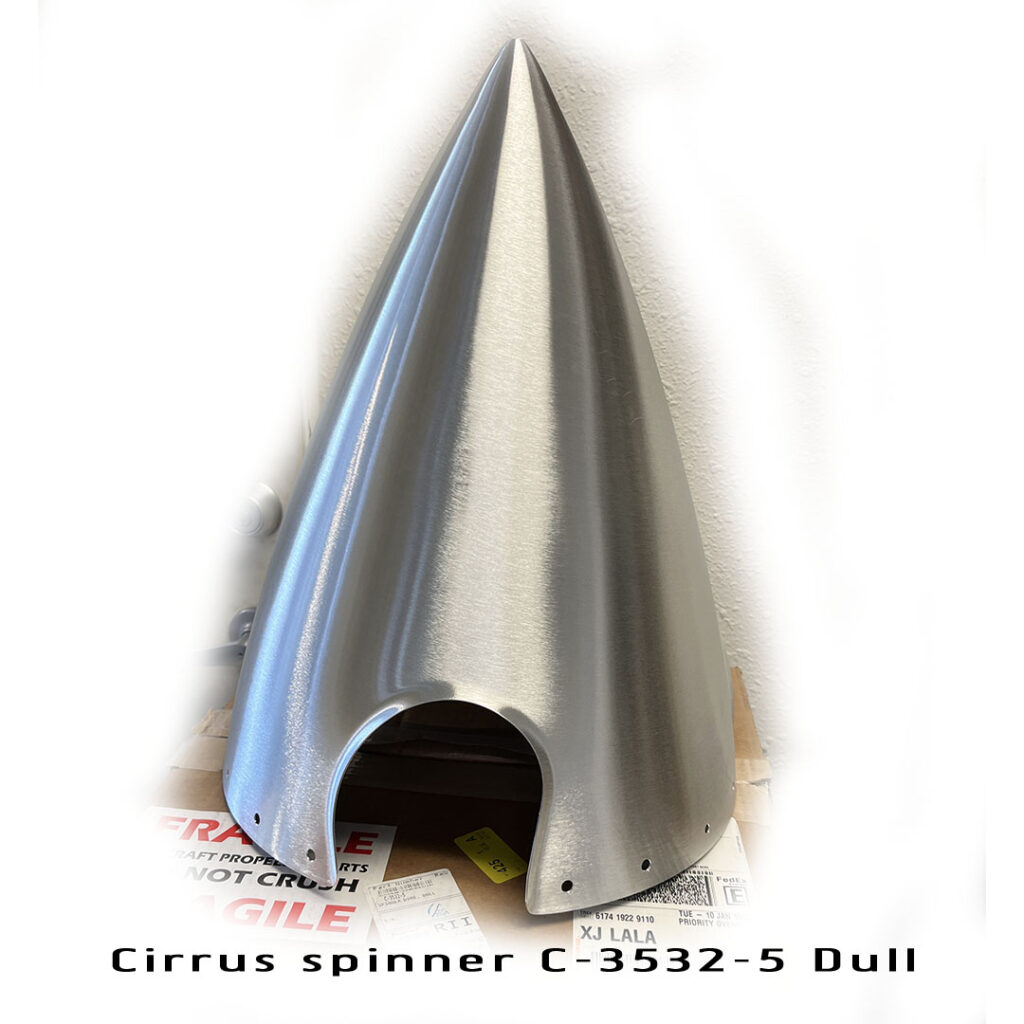 Cirrus Aircraft Spinner, Dull Finish C-3532-5