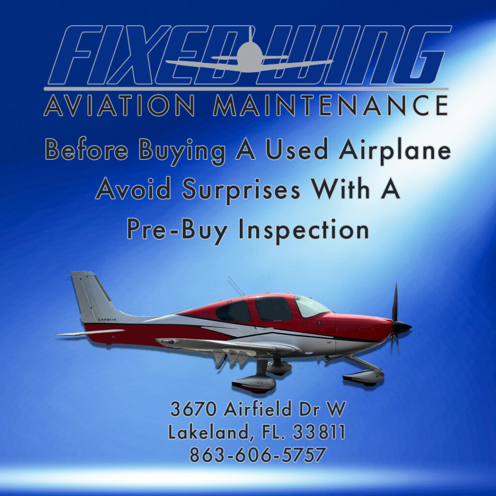 Get a Pre-buy inspection before buying a used airplane.