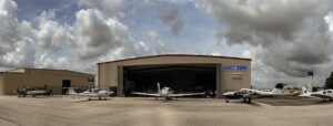 Fixed Wing Aviation hangar and ramp